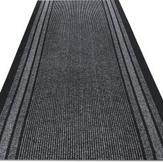 Antypoślizgowy chodnik wycieraczkowy Rekord szary