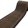 Antypoślizgowy chodnik wycieraczkowy Rekord brązowy